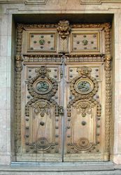 17th C. door, Lyon, France