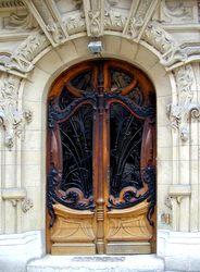  Porte Art  Nouveau