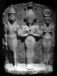 Osiris Isis et Horus