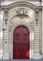 Porte de l'Ambassade du Japon en France