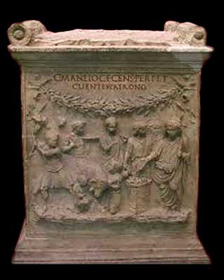 autel romain de caius manlius