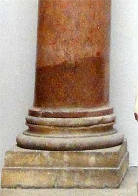 colonne du sanctuaire de Jupiter heliopolitanus