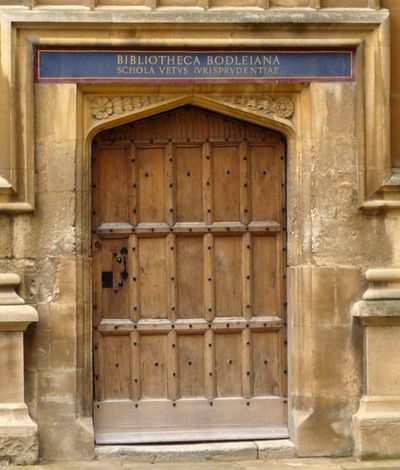 Jacobean door Oxford