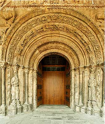 Porte de l'église Santa Maria di Ripoli