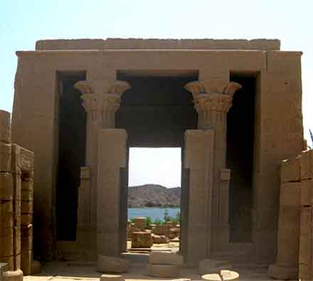 Temple of Philae Doorway