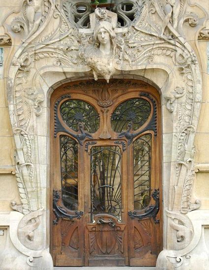 Porte Art Nouveau, Paris