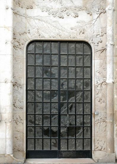Porte Art Nouveau 