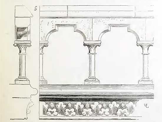 balustrade 13ème siècle