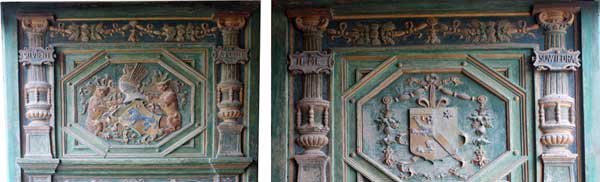 Chenonceau monumental door