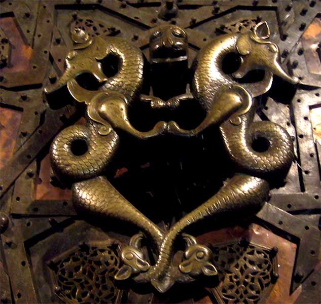 heurtoir de porte oriental turquie 12ème siècle